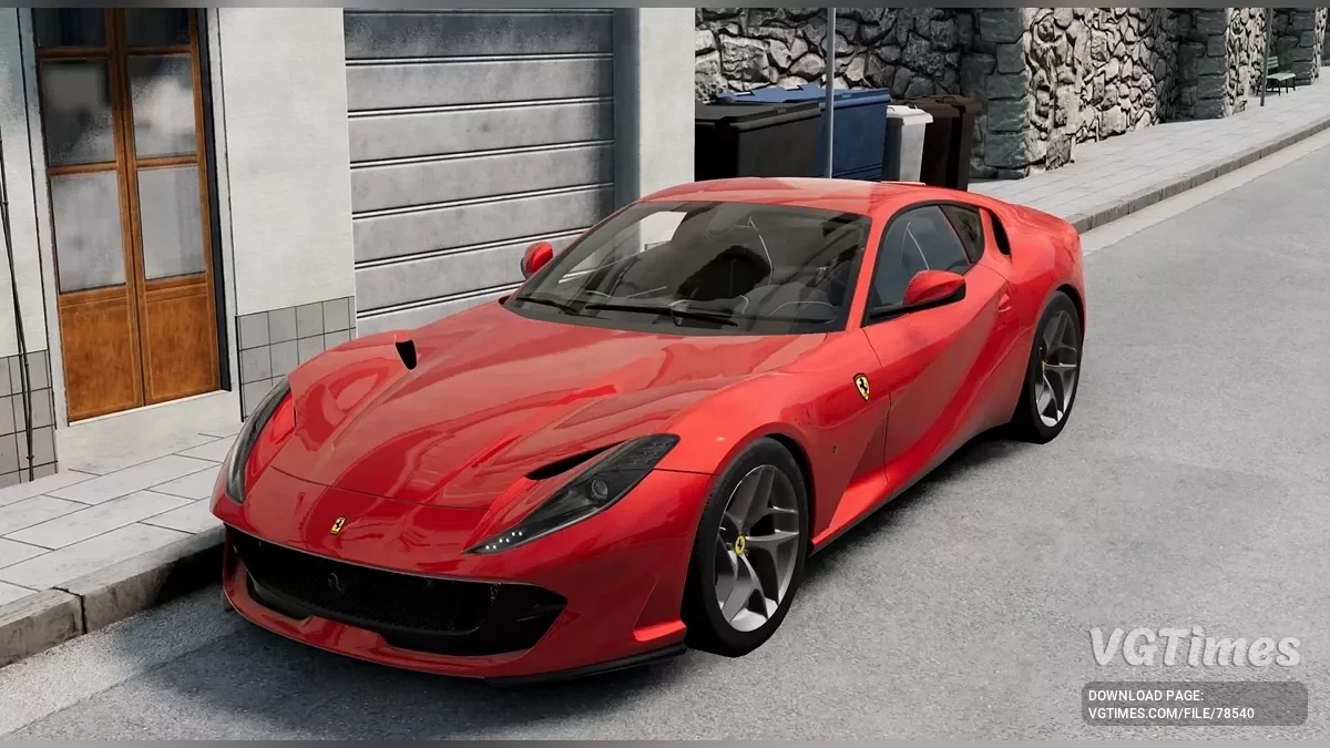 BeamNG.drive — Ferrari 812 SuperFast v1.0 (0.34.x)