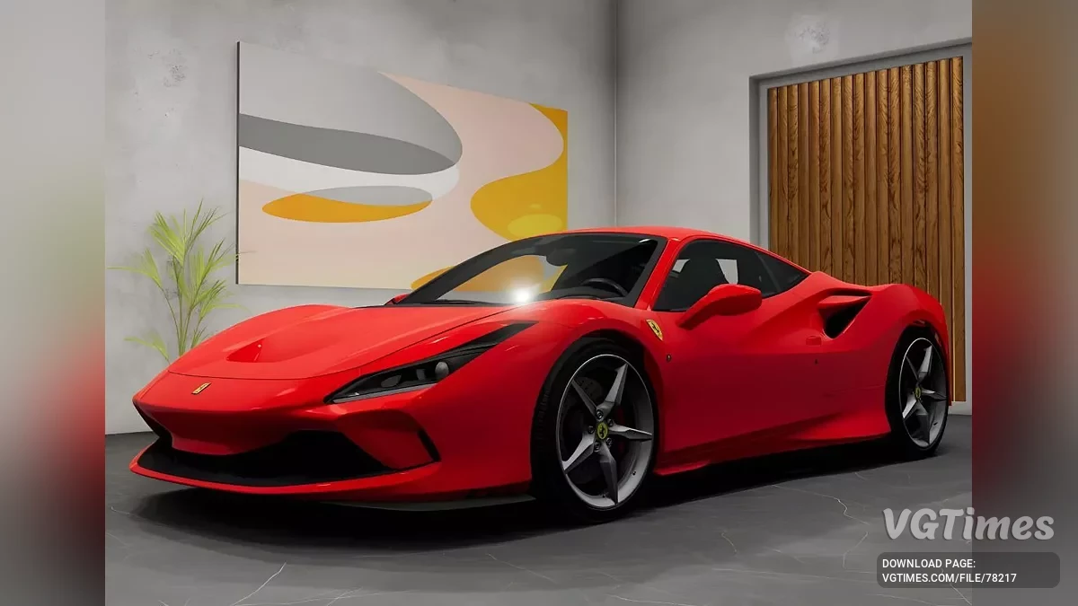 BeamNG.drive — Ferrari F8 2020-23 v1.2 (0.34.x)