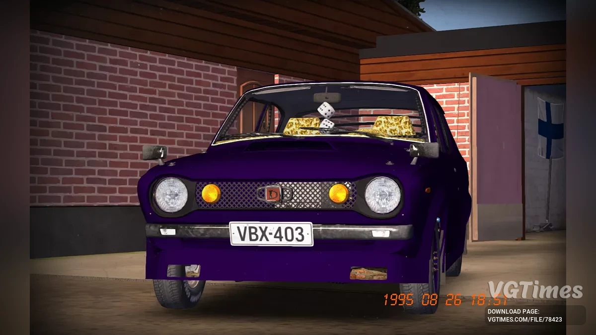 My Summer Car — Фиолетовая GT Сатсума