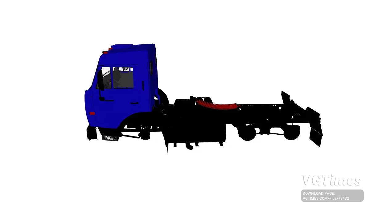 Simple Car Crash Physics Sim — КамАЗ-5320