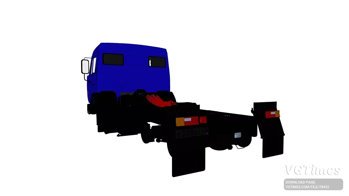 Simple Car Crash Physics Sim — КамАЗ-5320