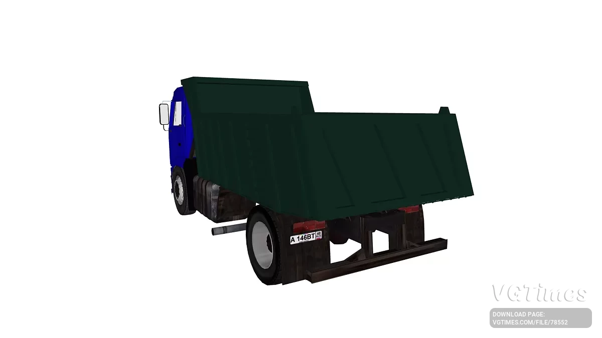 Simple Car Crash Physics Sim — Камаз 55111