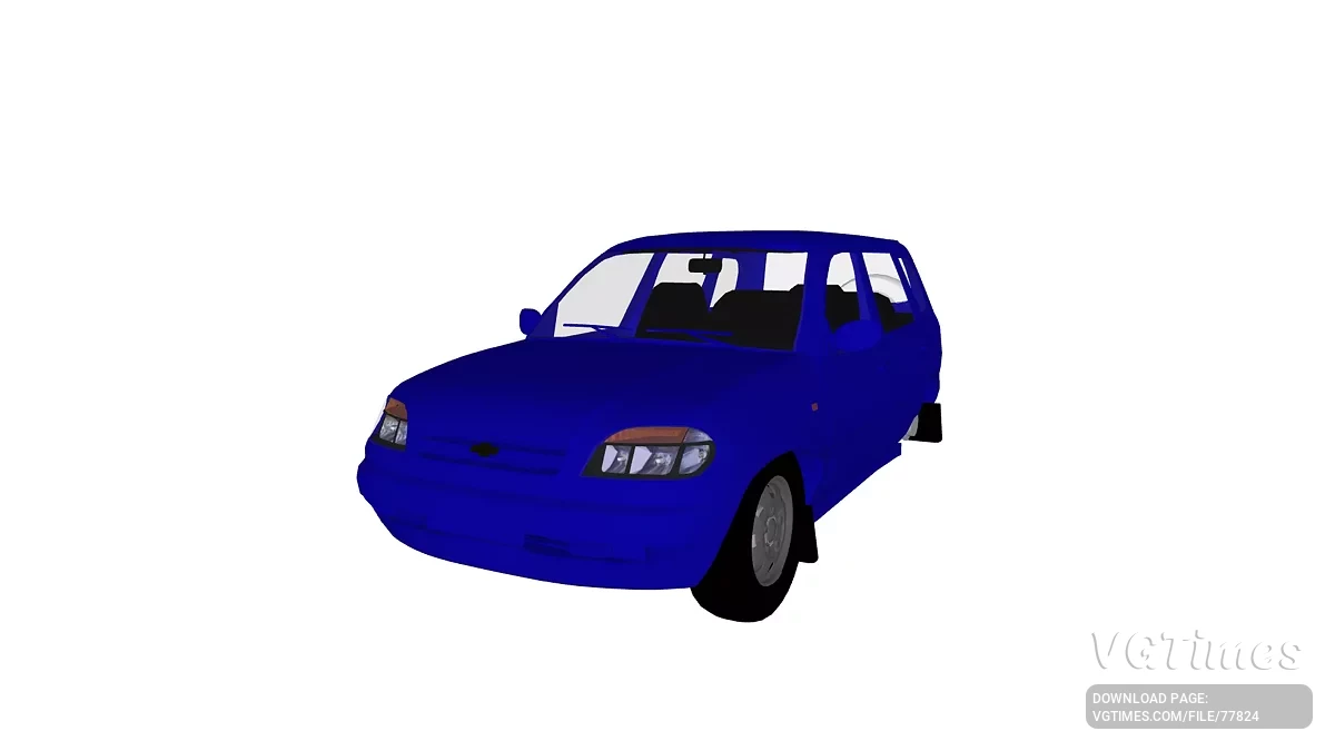 Simple Car Crash Physics Sim — Lada Niva