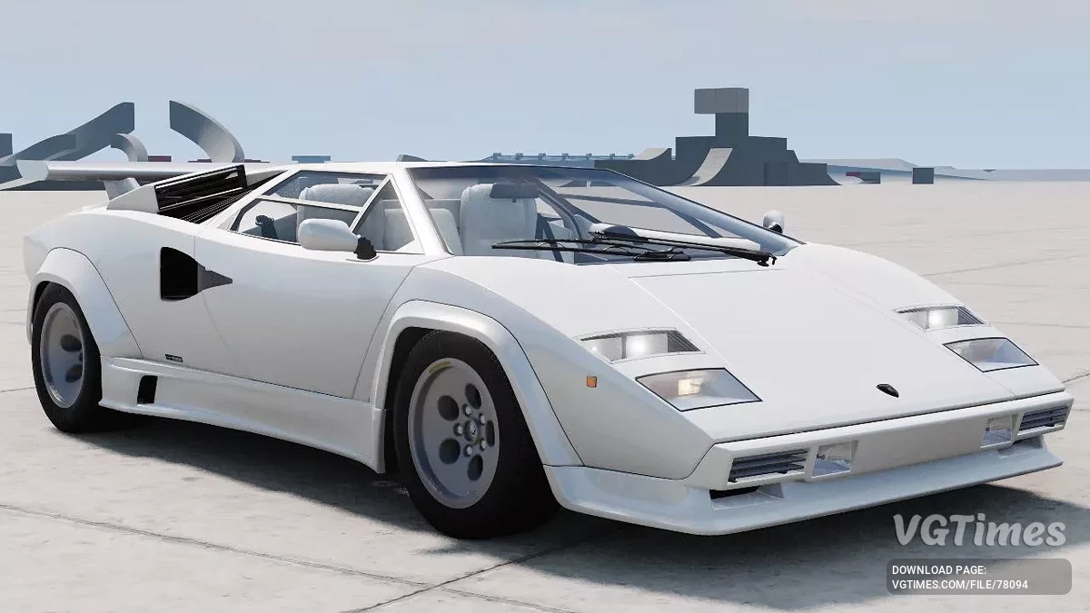 BeamNG.drive — Lamborghini Countach v1.4.6 (0.34.x)