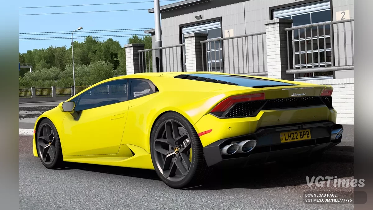 Euro Truck Simulator 2 — Lamborghini Huracan LP580-2 2017 [v2.2]