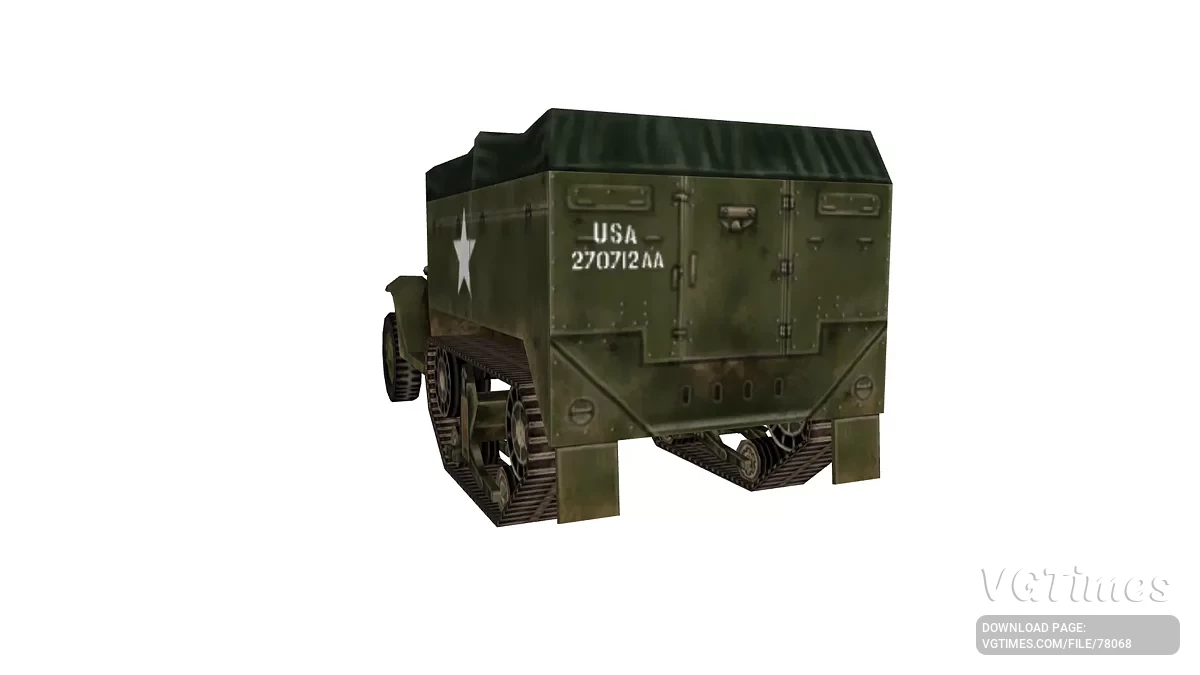 Simple Car Crash Physics Sim — М3А1 бронеавтомобиль