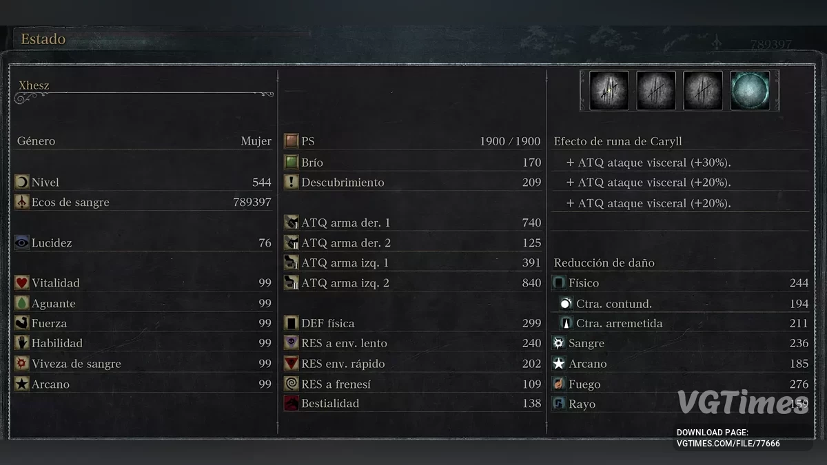 Bloodborne — Максимальный уровень и все оружие