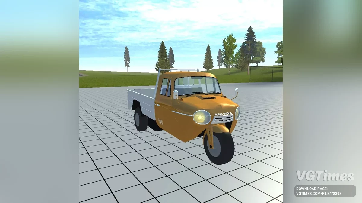 Simple Car Crash Physics Sim — Mazda T2000