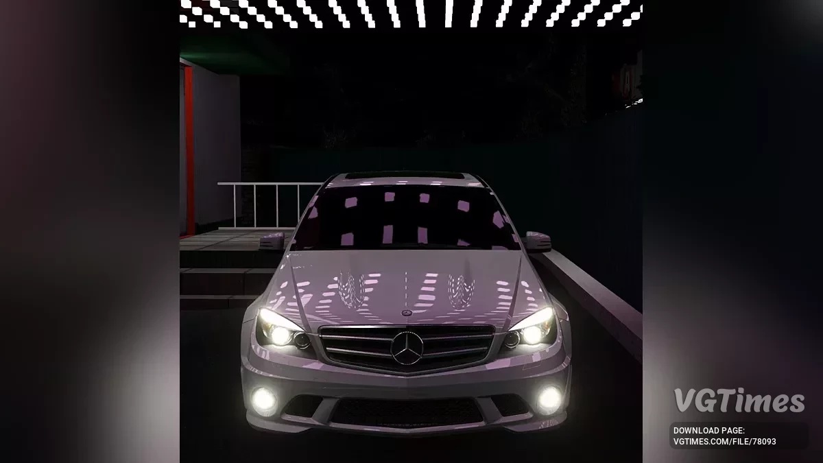 BeamNG.drive — Mercedes Benz C63 AMG 1.0 (0.34.x)