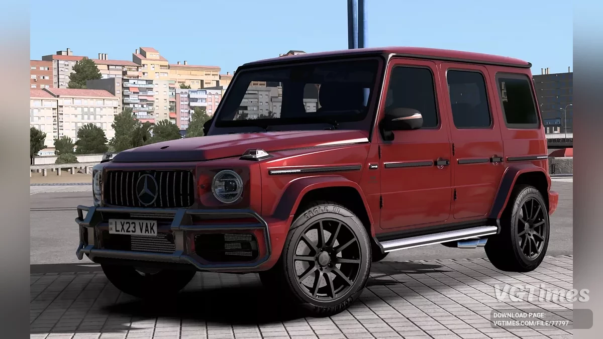 Euro Truck Simulator 2 — Mercedes-Benz W463 2022 G63 AMG [v1.7]