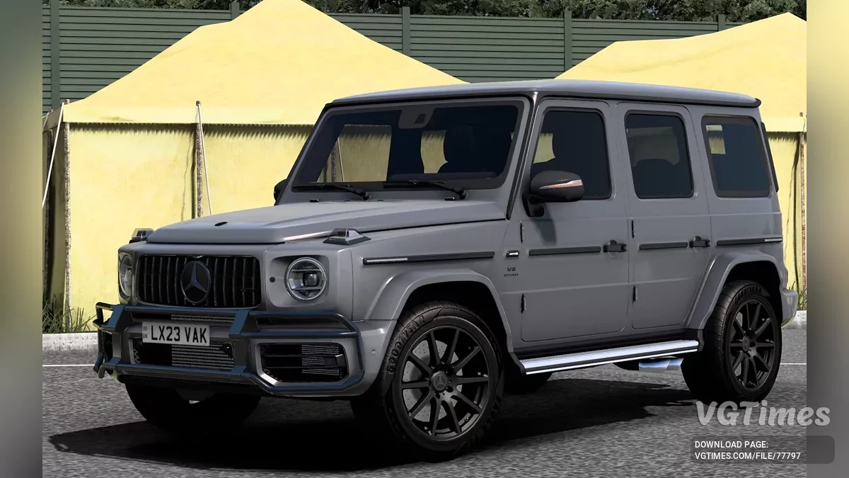 Euro Truck Simulator 2 — Mercedes-Benz W463 2022 G63 AMG [v1.7]