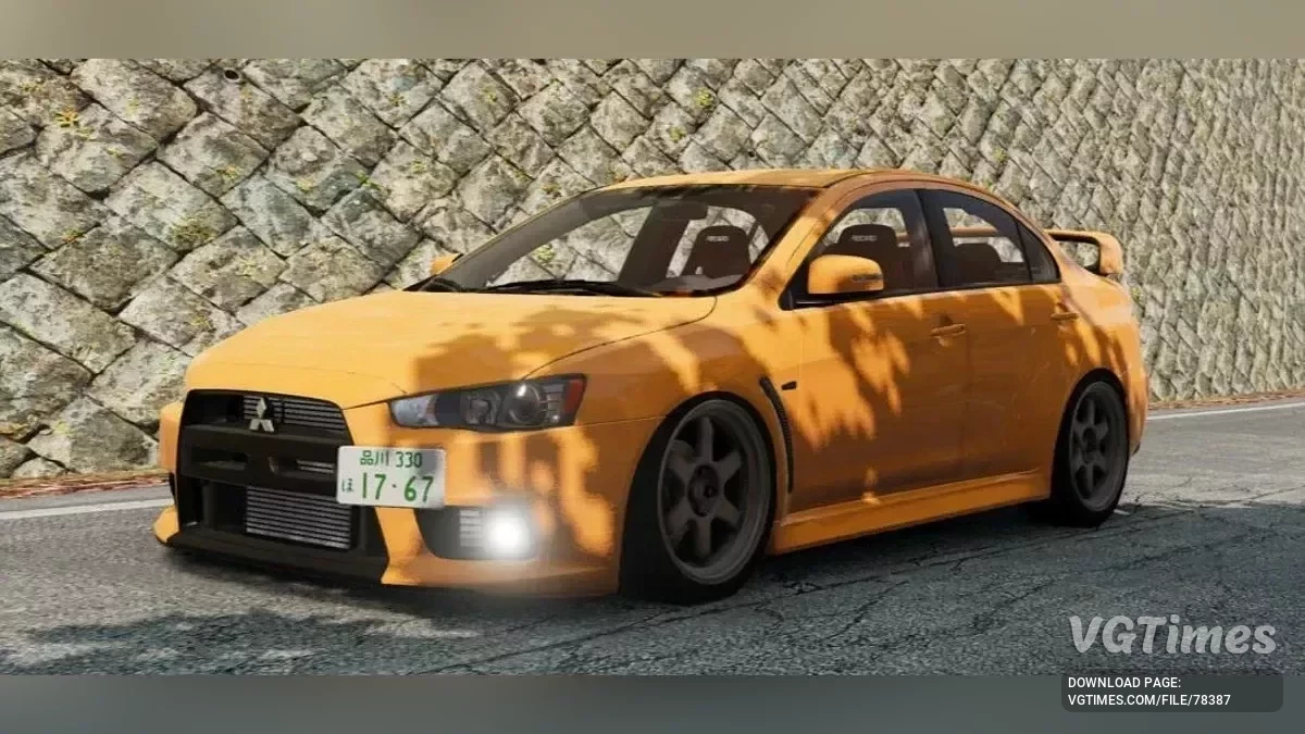 BeamNG.drive — Mitsubishi Lancer EVO X (0.34.x)