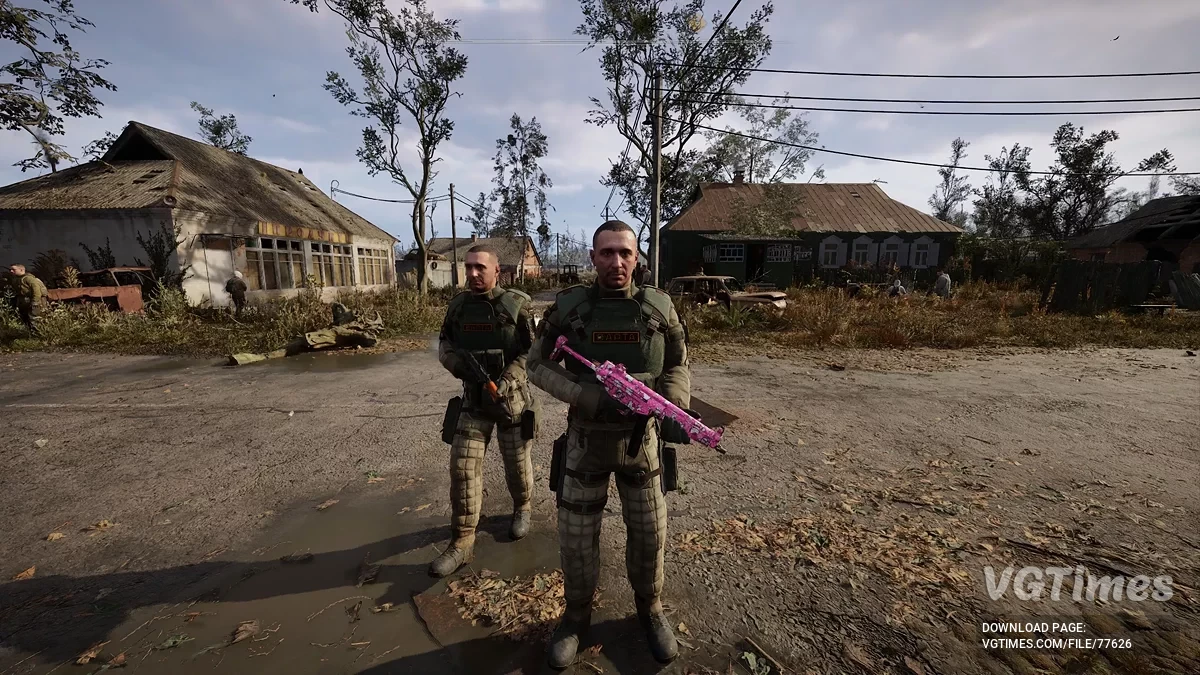 S.T.A.L.K.E.R. 2: Heart of Chornobyl — MP5 в раскраске Hello Kitty