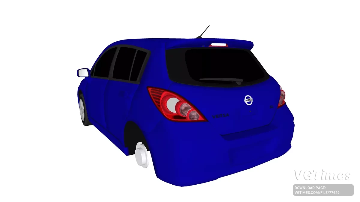 Simple Car Crash Physics Sim — Nissan tiida