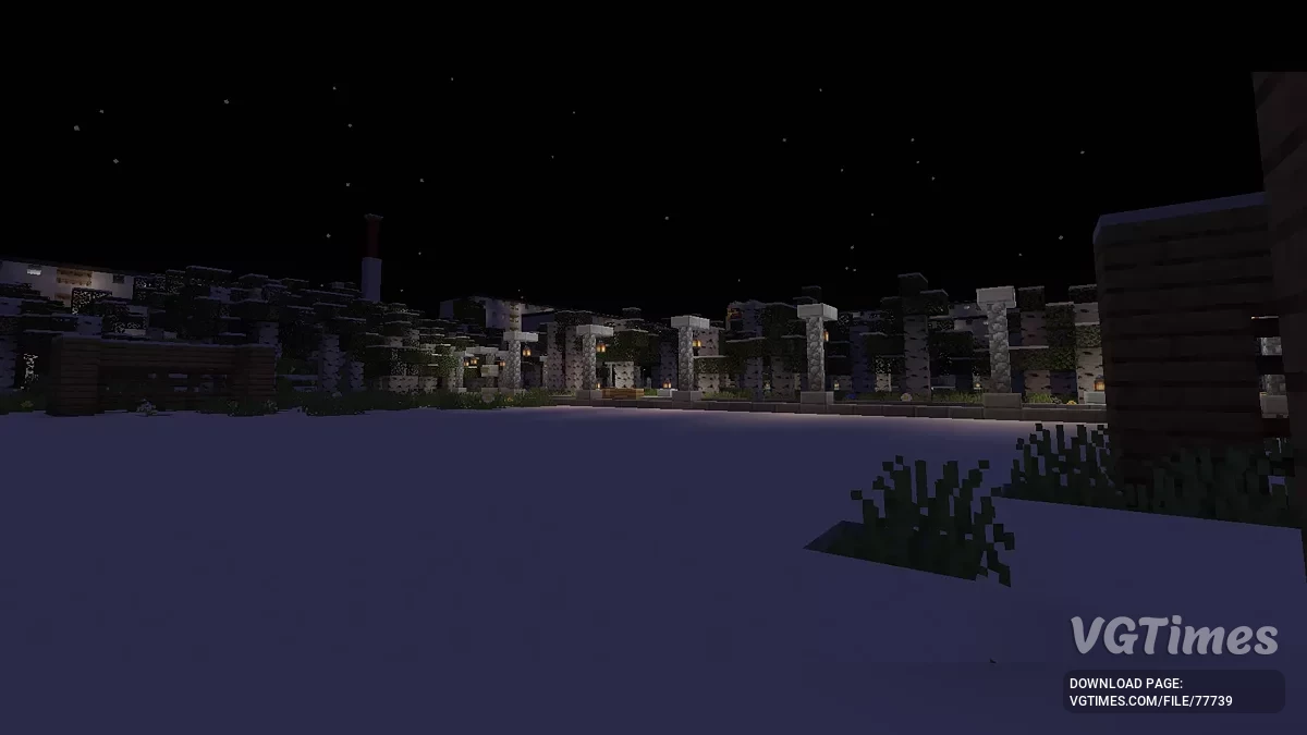 Minecraft — Парк «Последняя надежда» (зима)