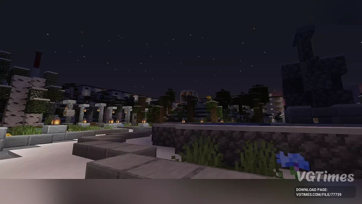 Minecraft — Парк «Последняя надежда» (зима)