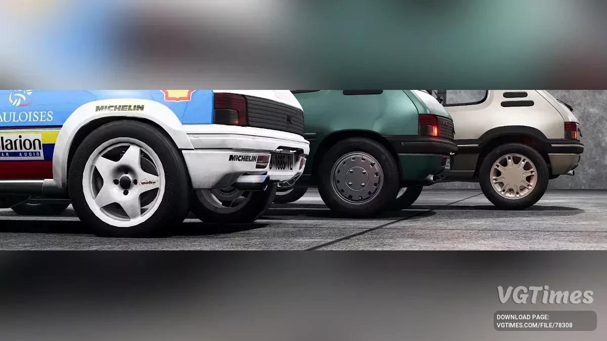 BeamNG.drive — Peugeot 205 (0.34.x)