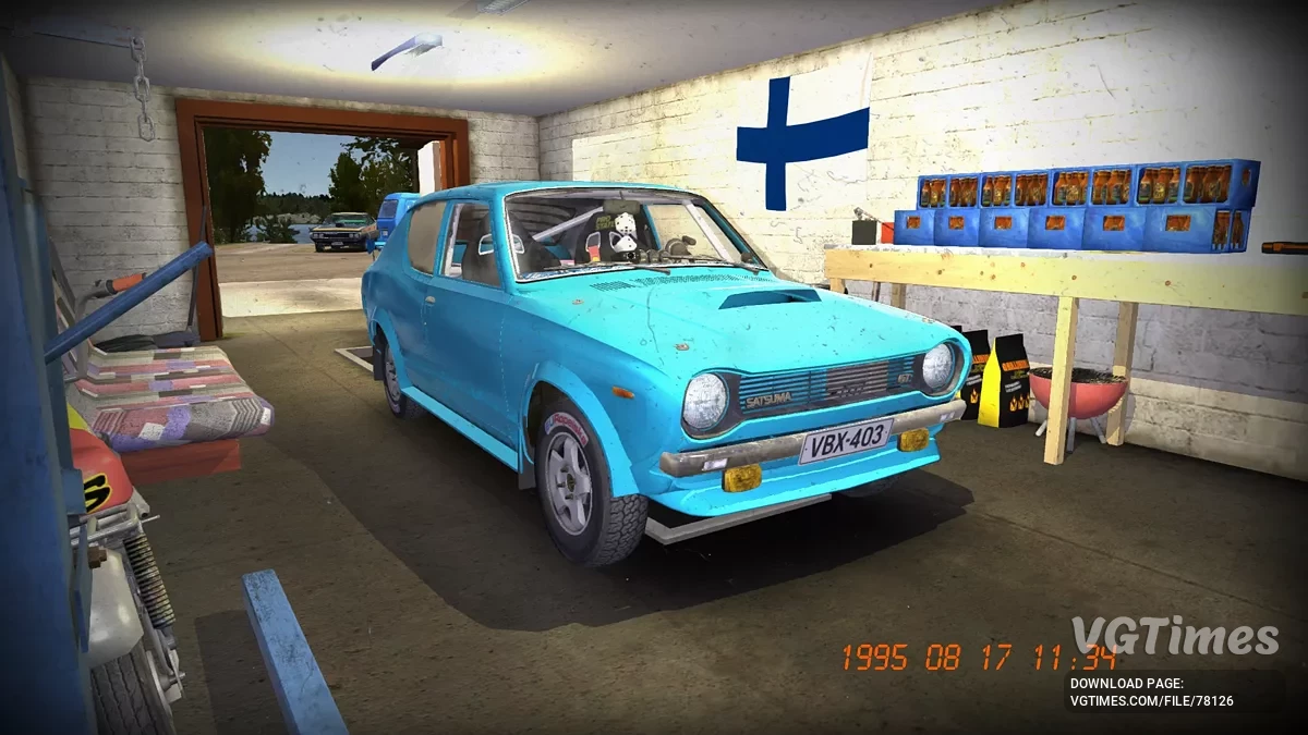 My Summer Car — Полный гараж техники и заряженная Satsuma для ралли