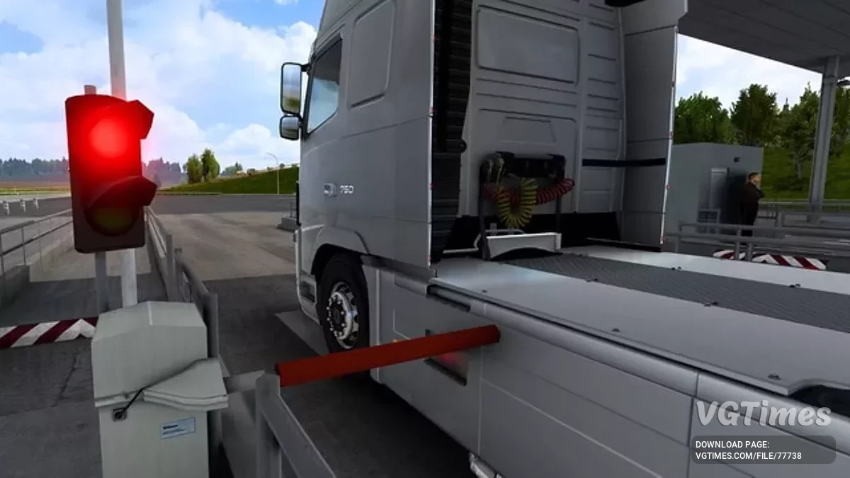 Euro Truck Simulator 2 — Проезд через пункты оплаты без ограничений [1.53]