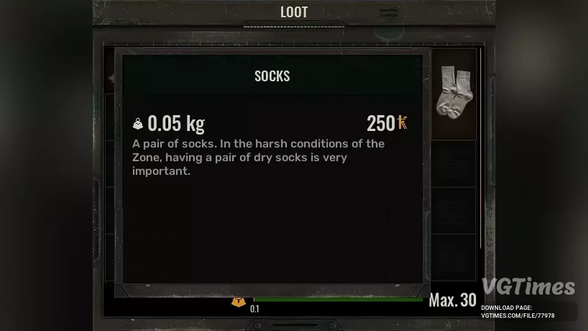 S.T.A.L.K.E.R. 2: Heart of Chornobyl — Project Itemization — добавление новых предметов