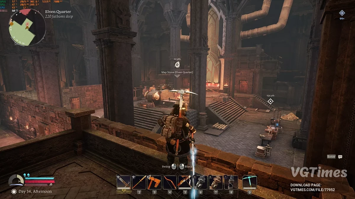 The Lord of the Rings: Return to Moria — Реалистичная темнота