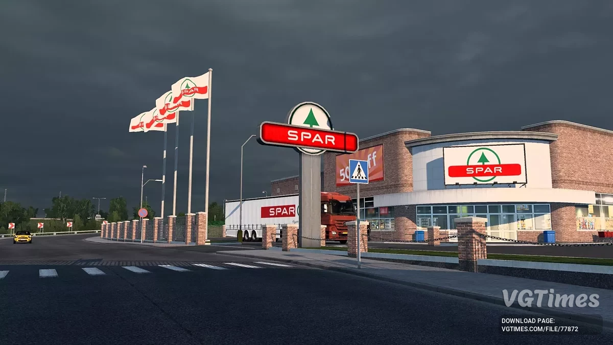 Euro Truck Simulator 2 — Реальные компании, заправки и рекламные щиты [v2.03.02]