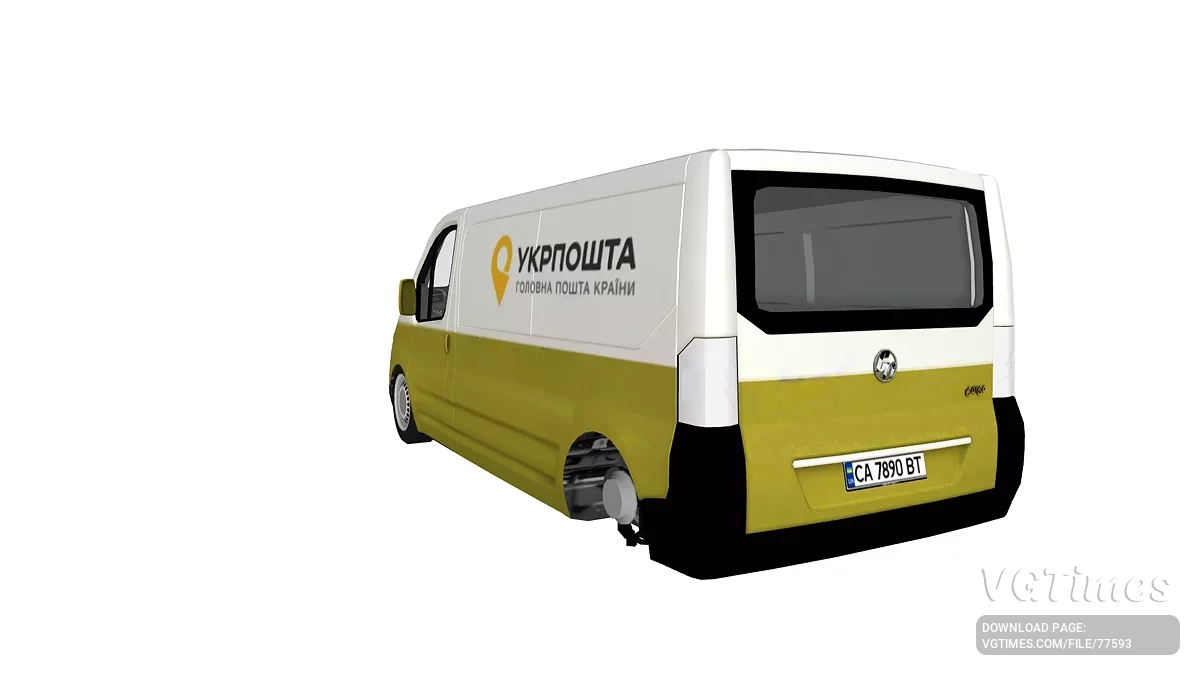 Simple Car Crash Physics Sim — Renault Transporter Ukrpost