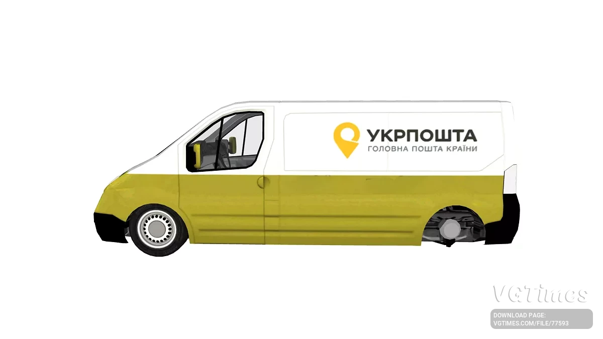 Simple Car Crash Physics Sim — Renault Transporter Ukrpost