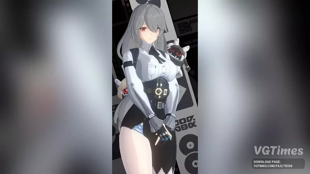 Zenless Zone Zero — Рина в костюме H.S.O.S.6