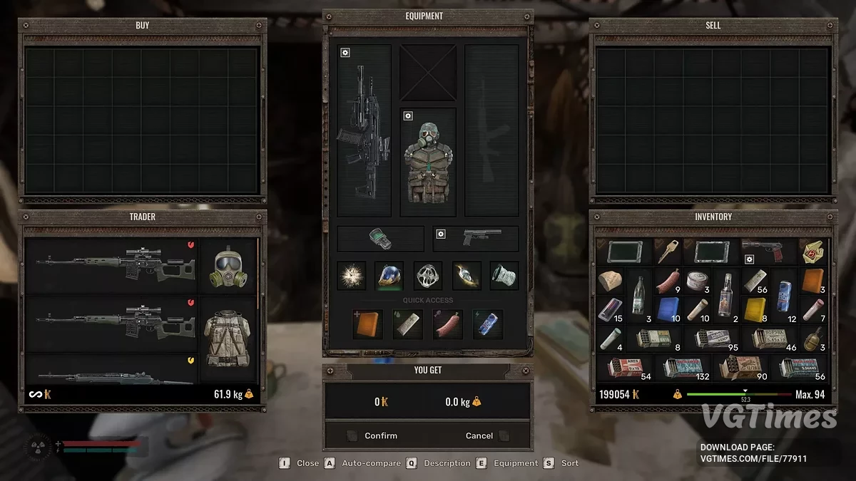 S.T.A.L.K.E.R. 2: Heart of Chornobyl — ShoCified UI - новый интерфейс