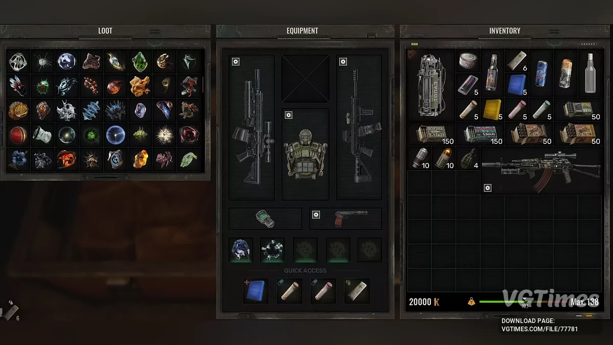 S.T.A.L.K.E.R. 2: Heart of Chornobyl — Сохранение со всем оружием, броней, артефактами