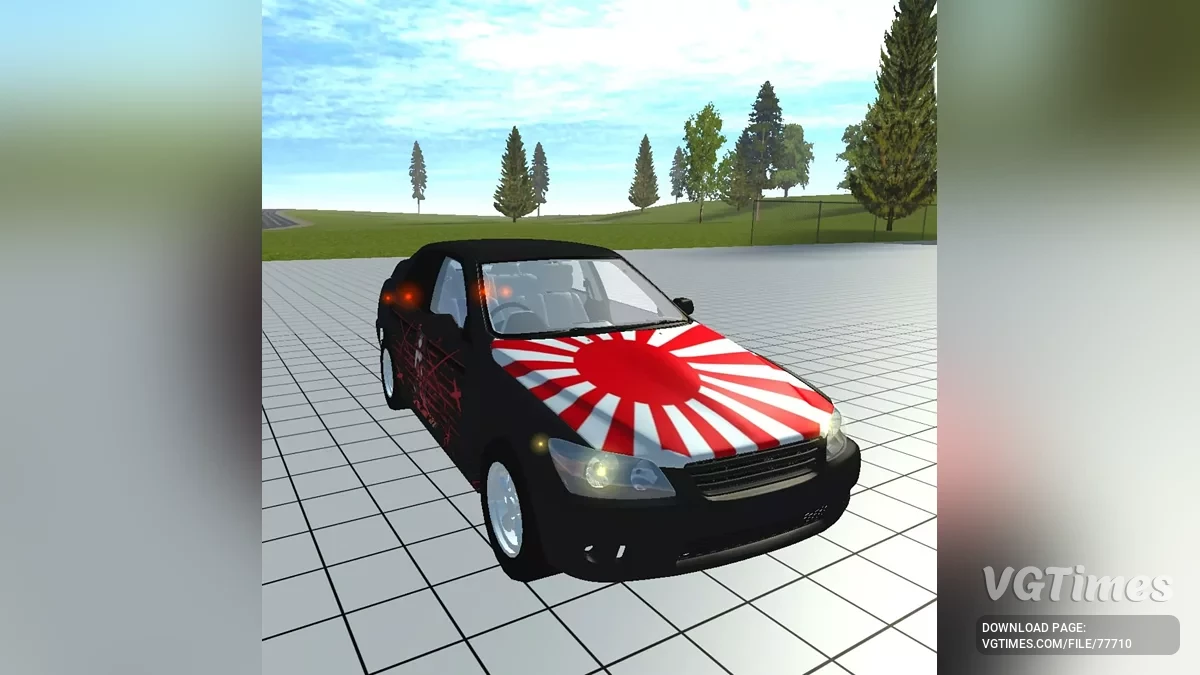 Simple Car Crash Physics Sim — Toyota Altezza