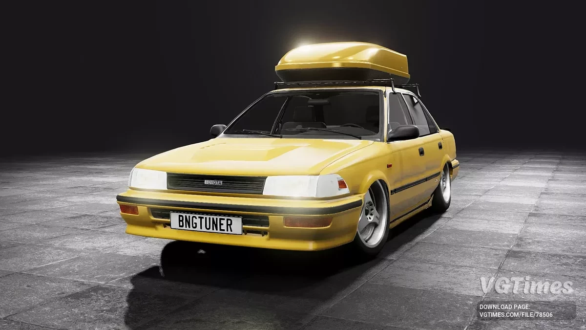 BeamNG.drive — Toyota Corolla AE92 1988 v2.3 (0.34.x)