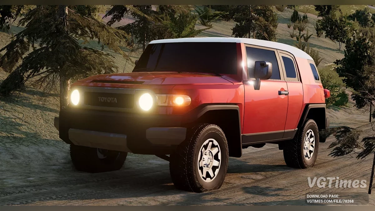 BeamNG.drive — Toyota FJ Cruiser V2.4 (0.34.x)