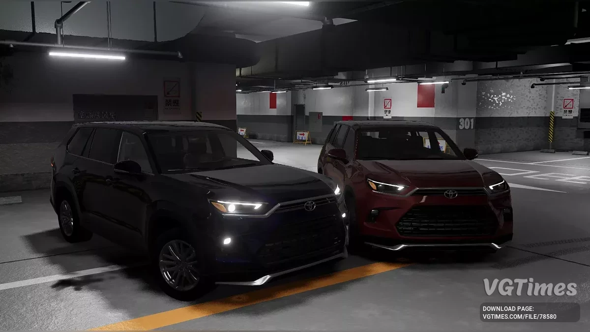 BeamNG.drive — Toyota Highlander 2024-25 v1.0 Remaster (0.34.x)