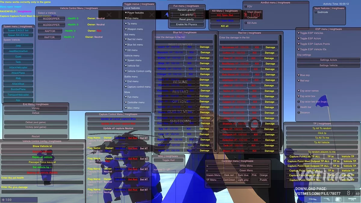 Ravenfield — Трейнер (+15) [UPD: 14.12.2024]