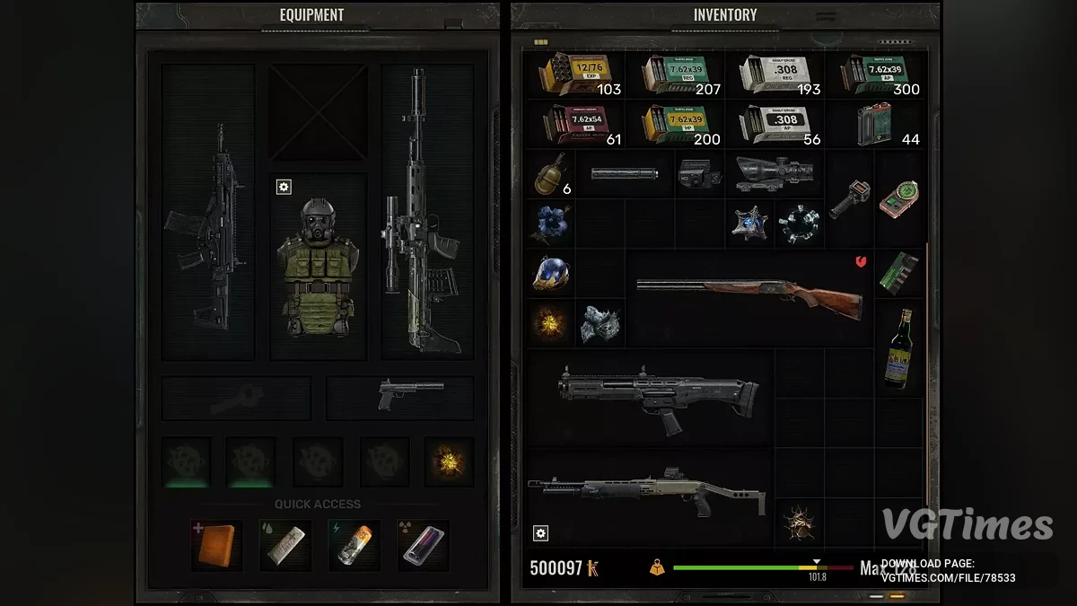 S.T.A.L.K.E.R. 2: Heart of Chornobyl — Улучшенный эффект переносимого веса артефакта