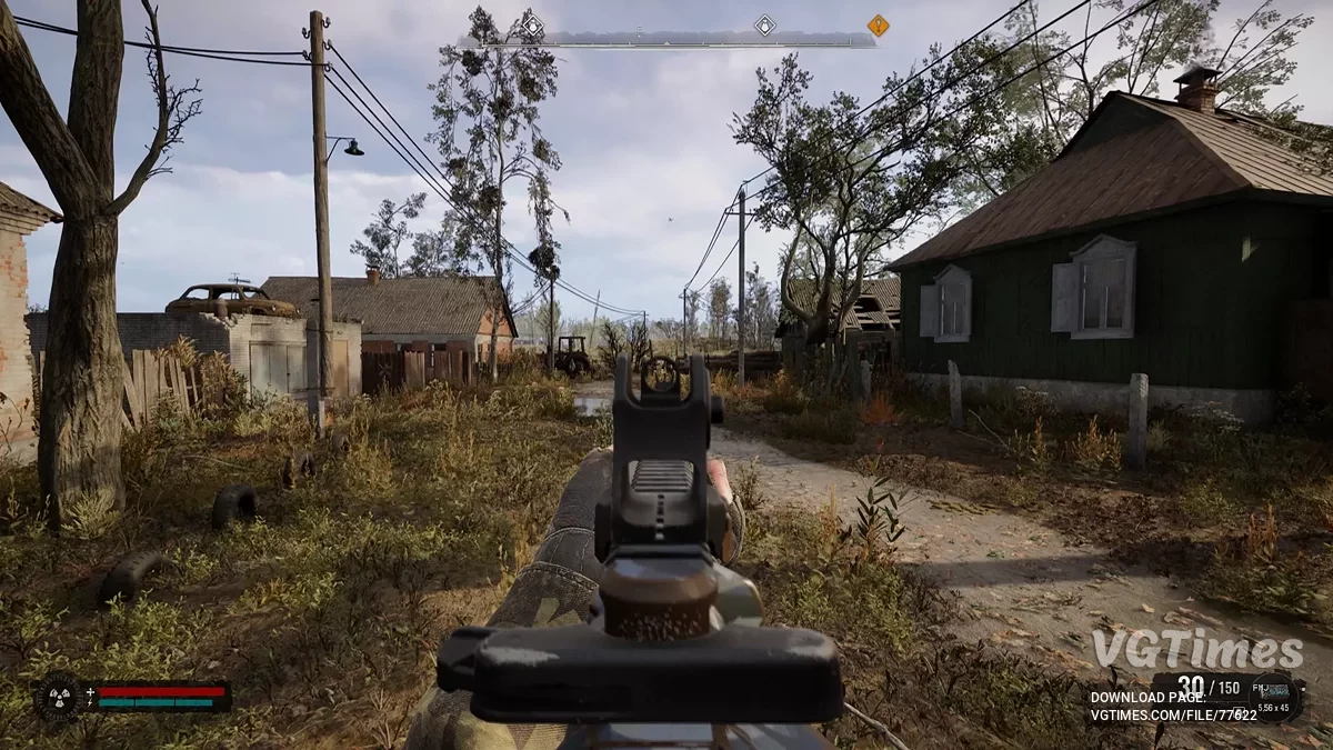 S.T.A.L.K.E.R. 2: Heart of Chornobyl — Увеличение масштаба при прицеливании из оружия