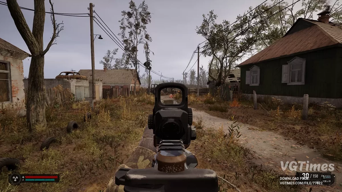 S.T.A.L.K.E.R. 2: Heart of Chornobyl — Увеличение масштаба при прицеливании из оружия