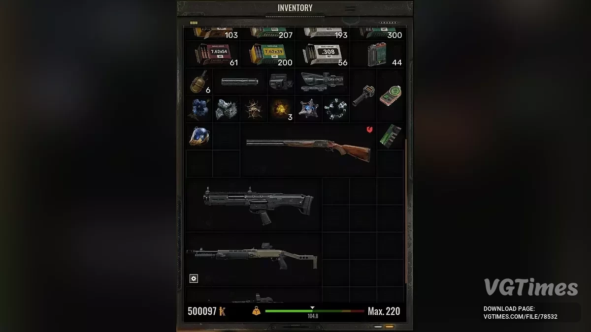 S.T.A.L.K.E.R. 2: Heart of Chornobyl — Увеличенный максимальный переносимый вес