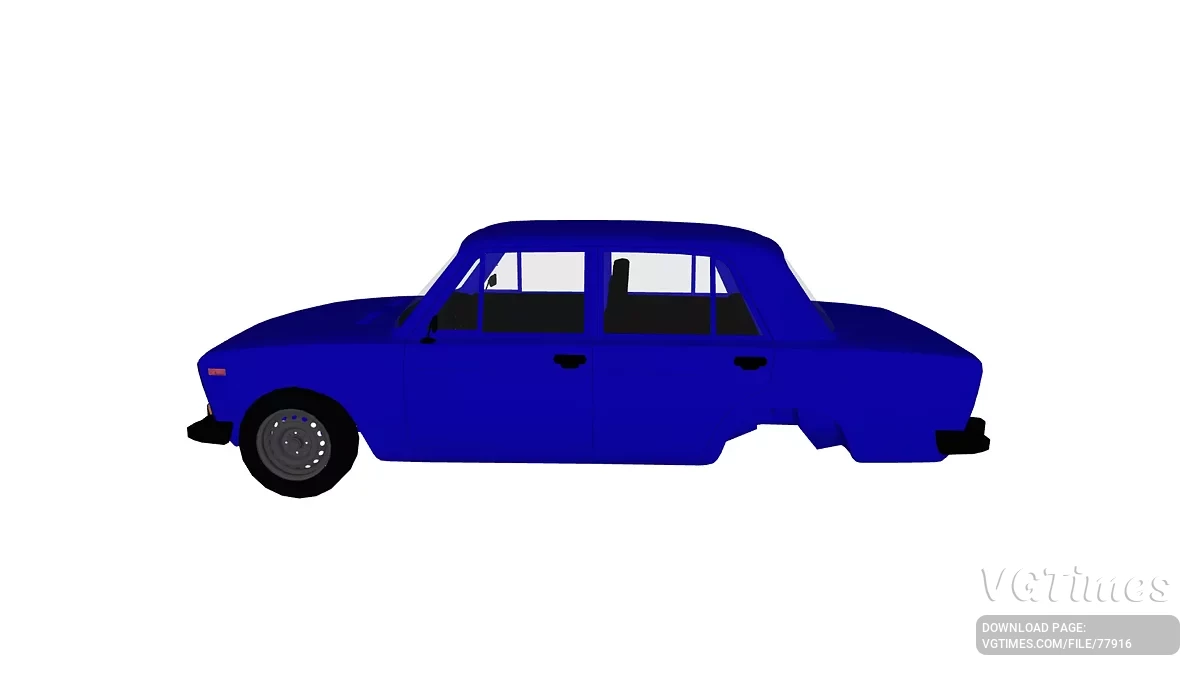 Simple Car Crash Physics Sim — ВАЗ-2106