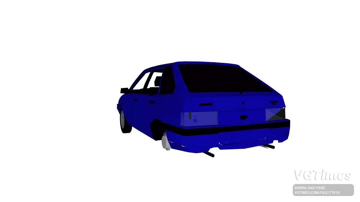 Simple Car Crash Physics Sim — ВАЗ-2109