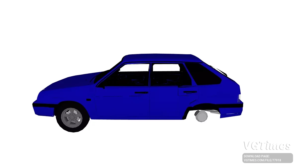 Simple Car Crash Physics Sim — ВАЗ-2109