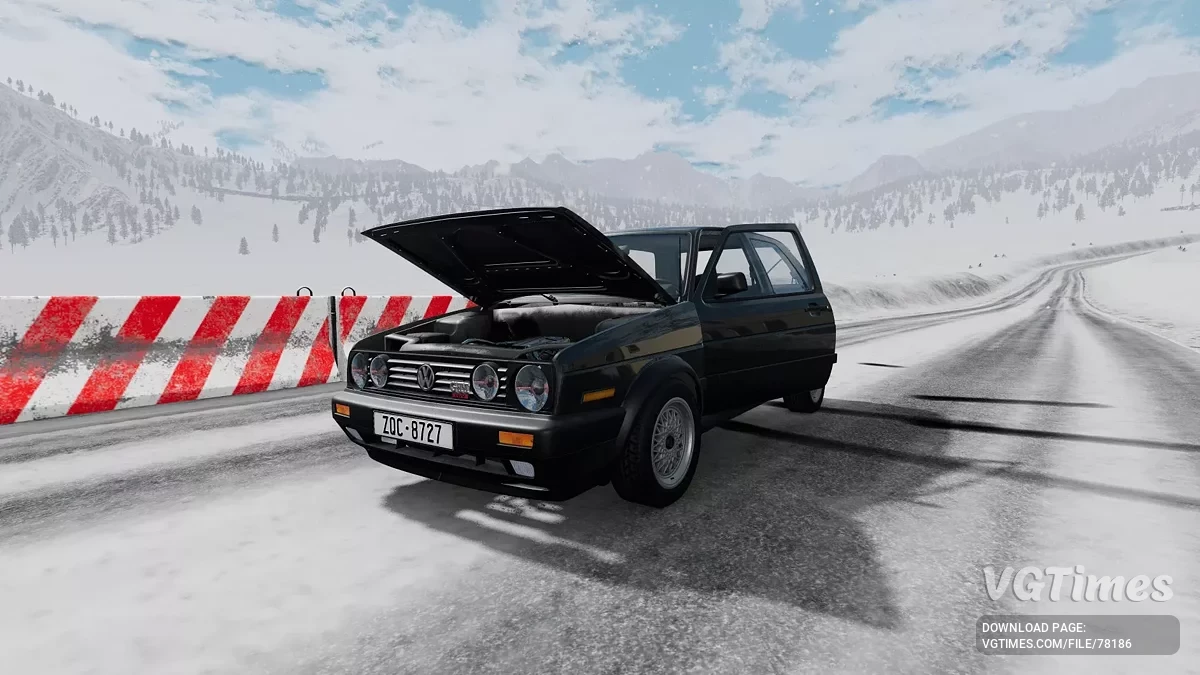 BeamNG.drive — Volkswagen GOLF-2 v1.0 Rework (0.34.x)