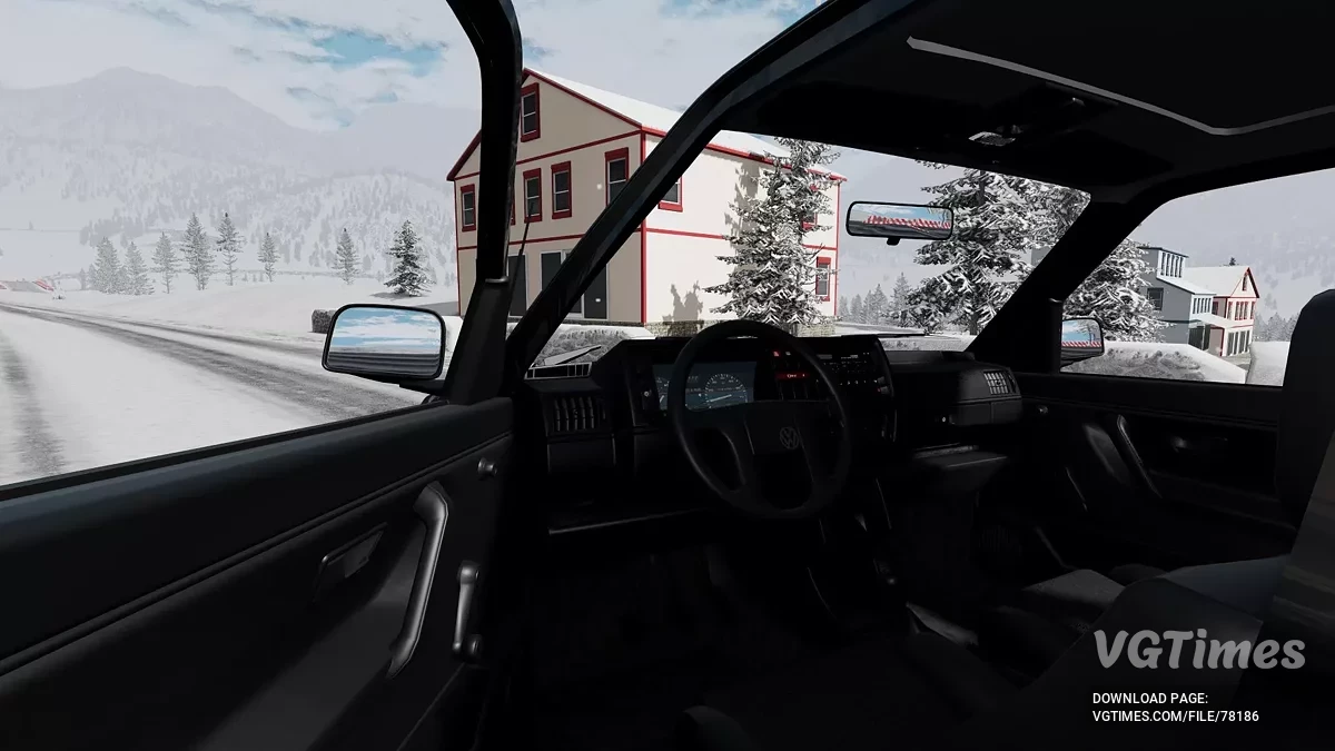 BeamNG.drive — Volkswagen GOLF-2 v1.0 Rework (0.34.x)