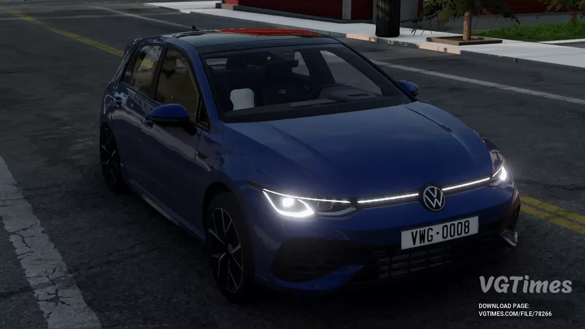 BeamNG.drive — Volkswagen Golf 8 2023 v1.0 (0.34.x)