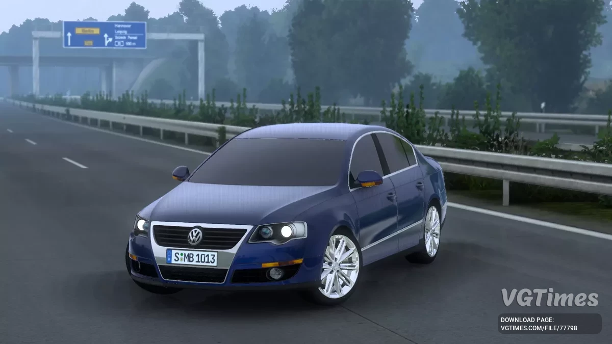 Euro Truck Simulator 2 — Volkswagen Passat B6 Sedan [v1.4]