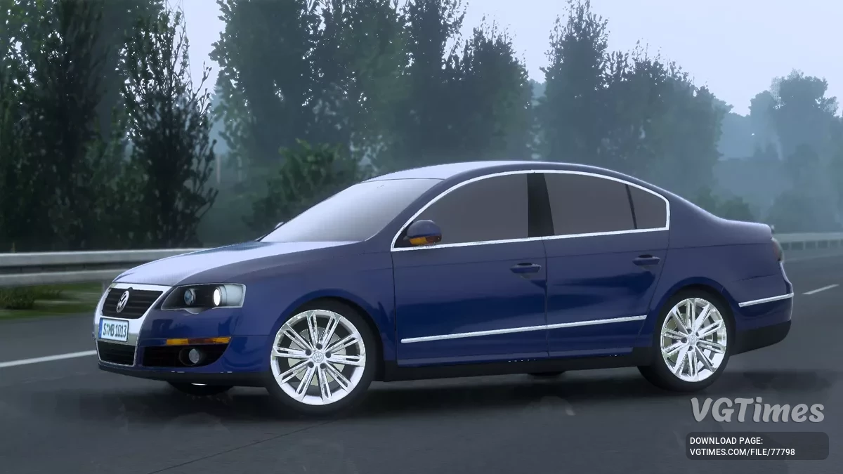 Euro Truck Simulator 2 — Volkswagen Passat B6 Sedan [v1.4]