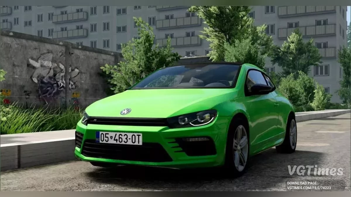 BeamNG.drive — Volkswagen Scirocco 2008-2017 (0.34.x)