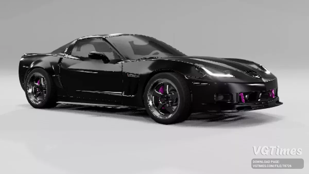 BeamNG.drive — 2009 Chevrolet Corvette ZR1 v1.0 (0.34.x)